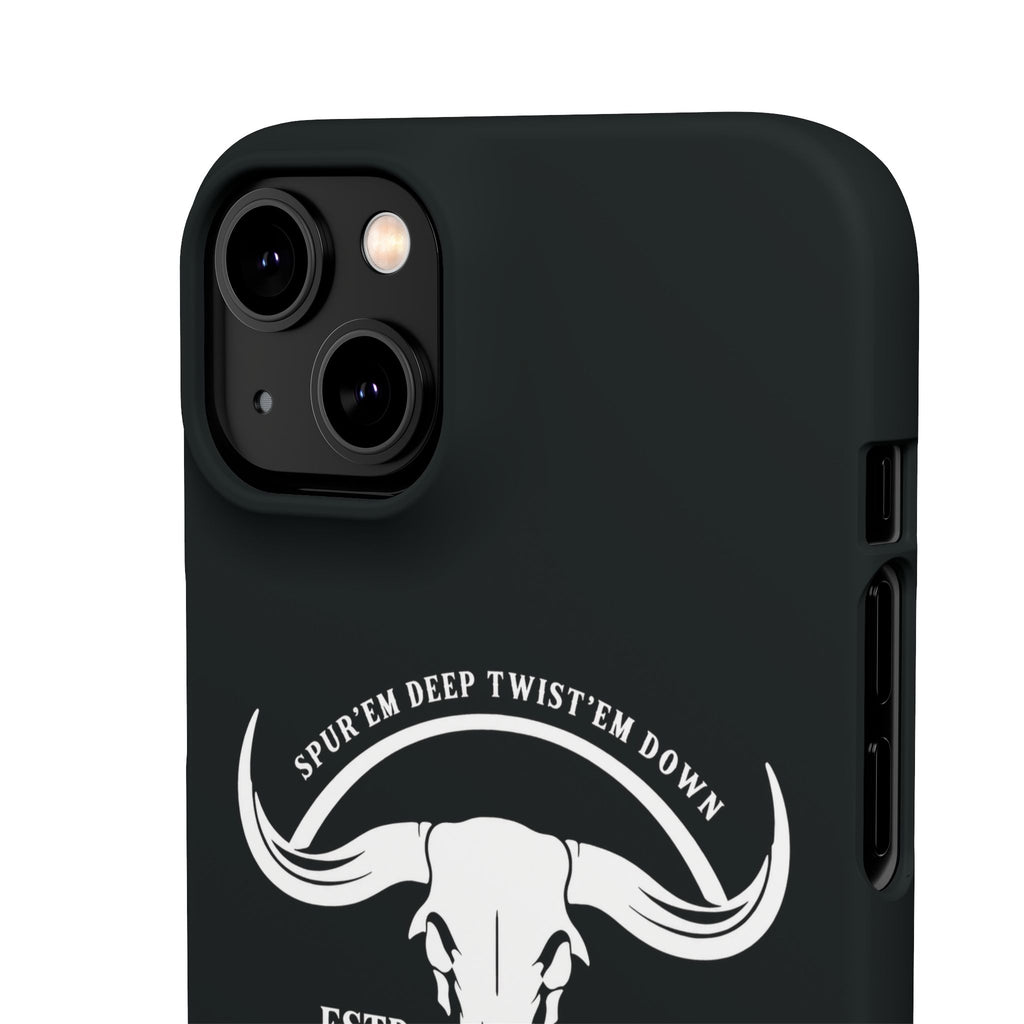 Tapped off phone case