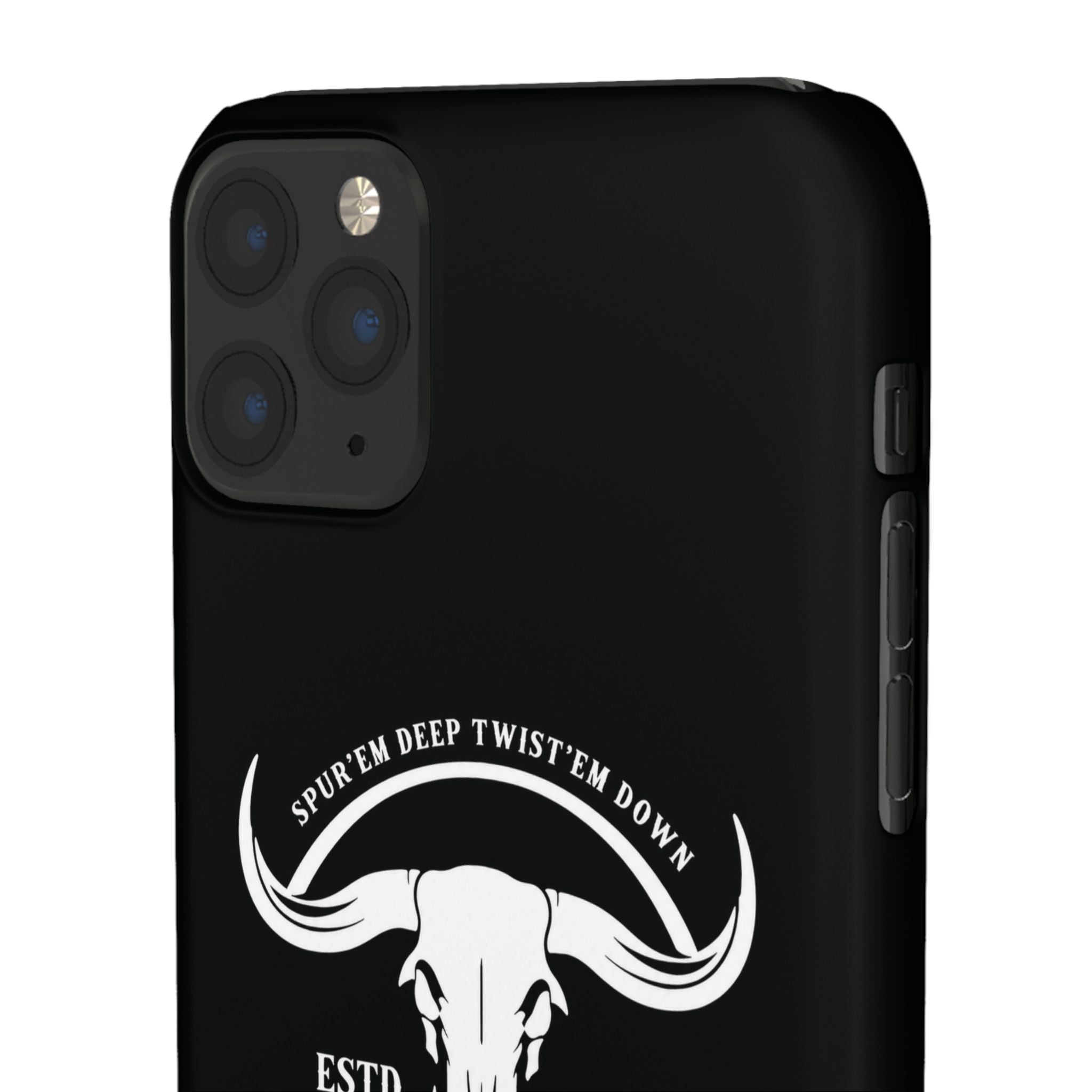 Tapped off phone case