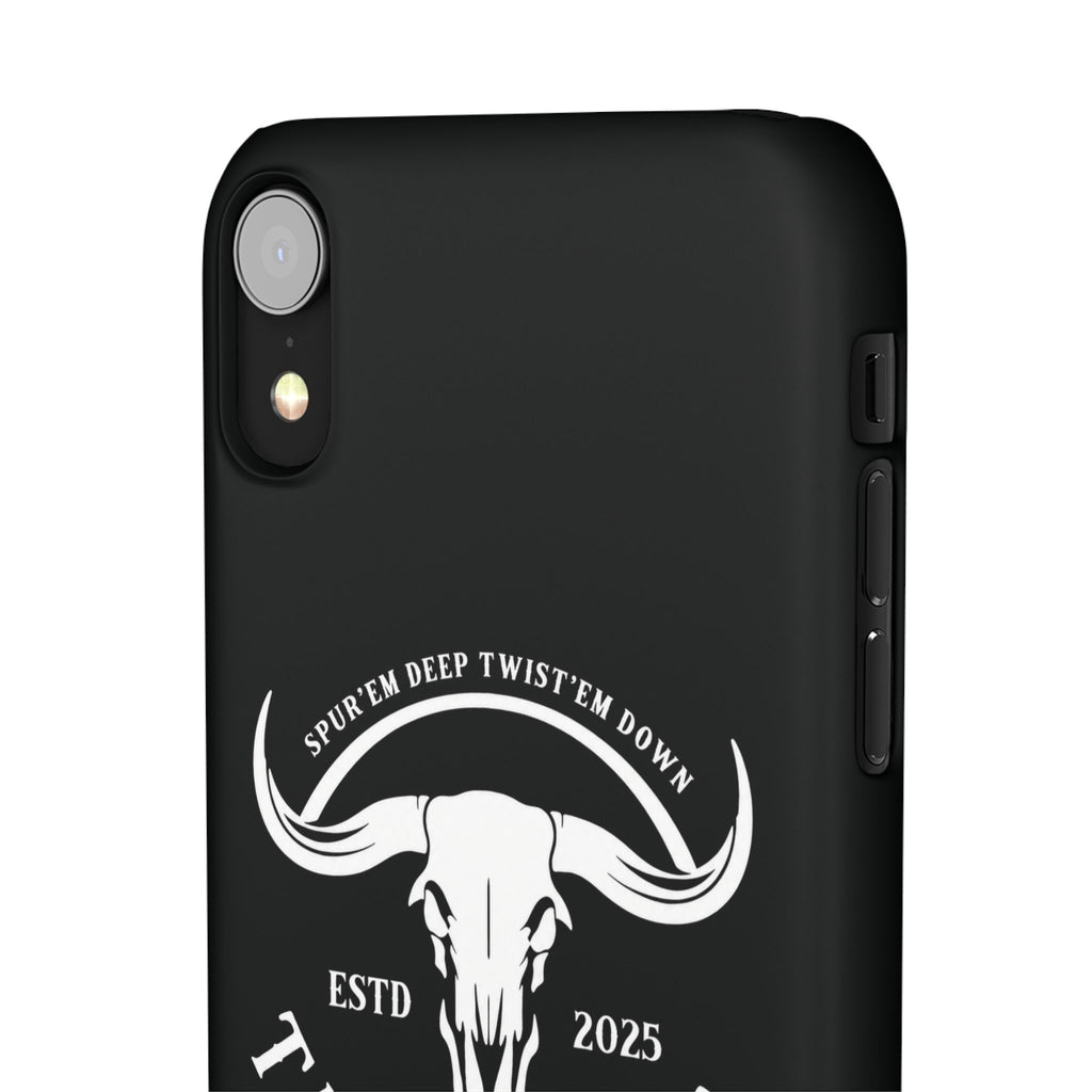 Tapped off phone case