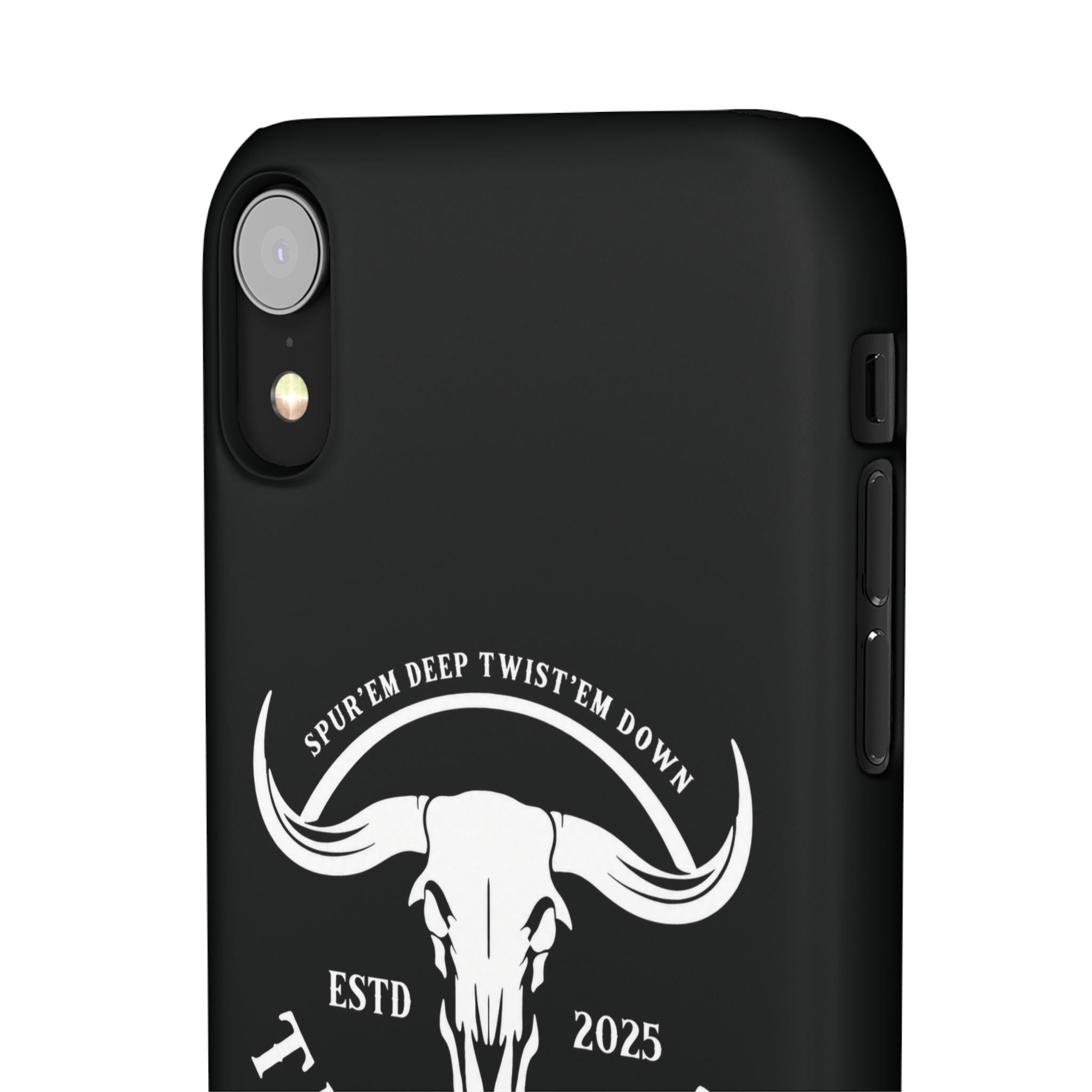 Tapped off phone case