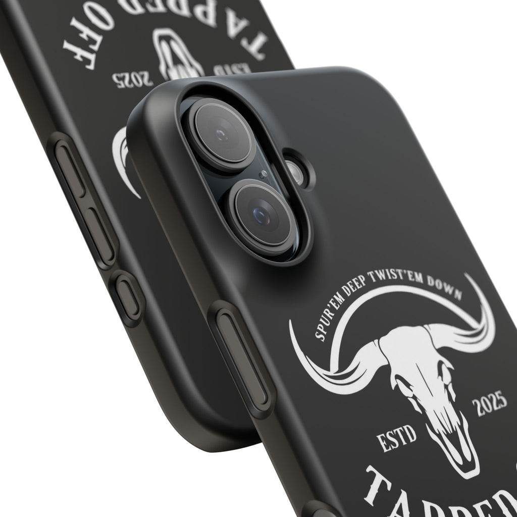 Tapped off phone case