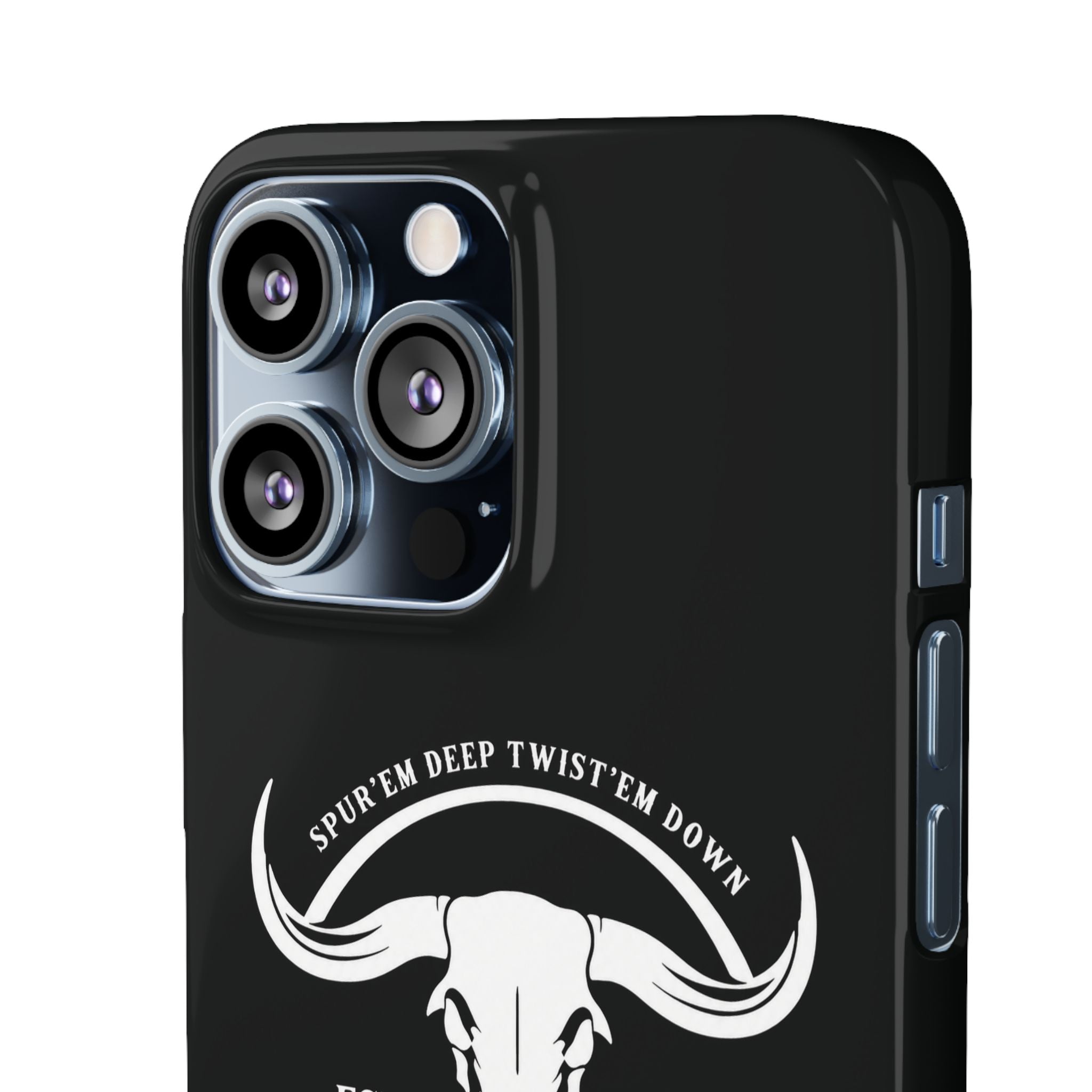 Tapped off phone case