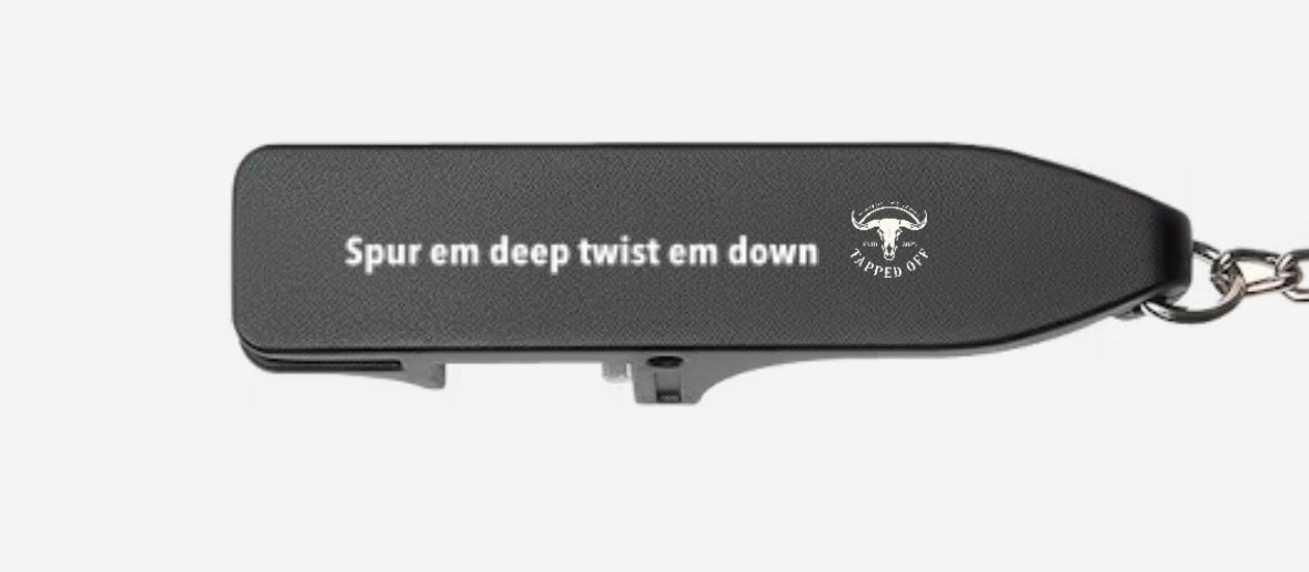 Bottle opener/ phone holder key chain