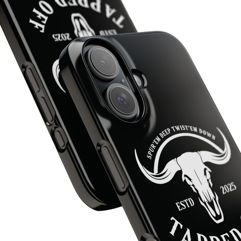 Tapped off phone case