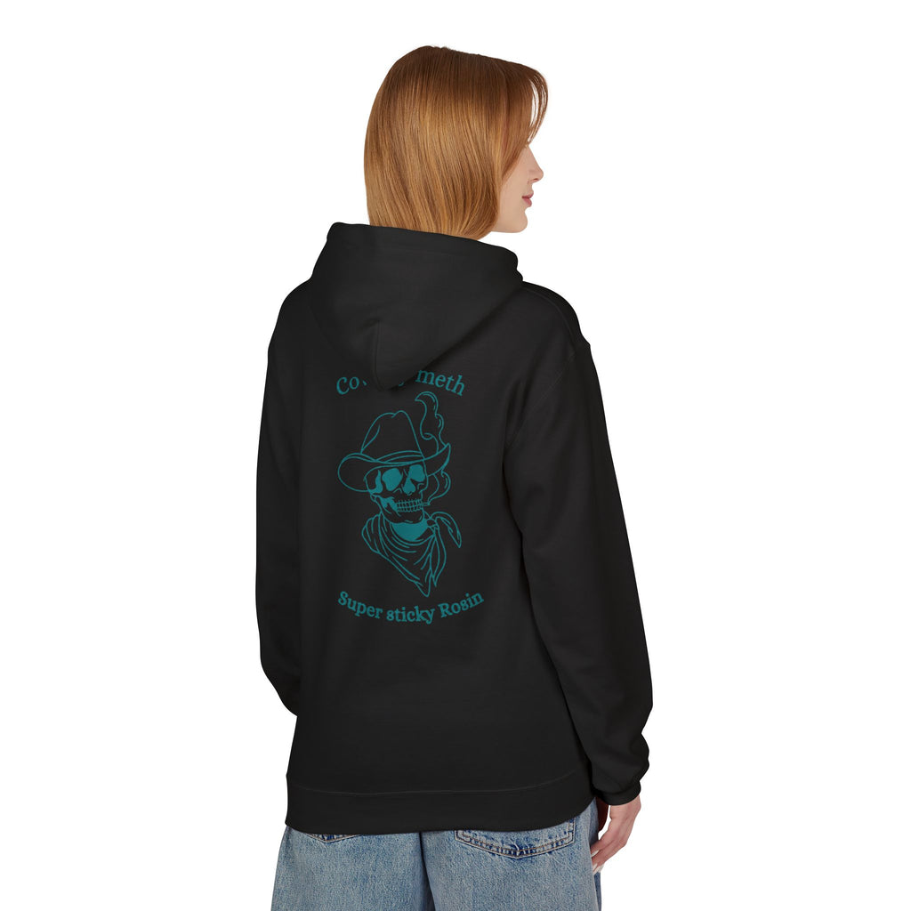 Cowboy meth hoodie teal