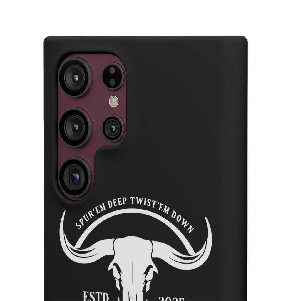 Tapped off phone case