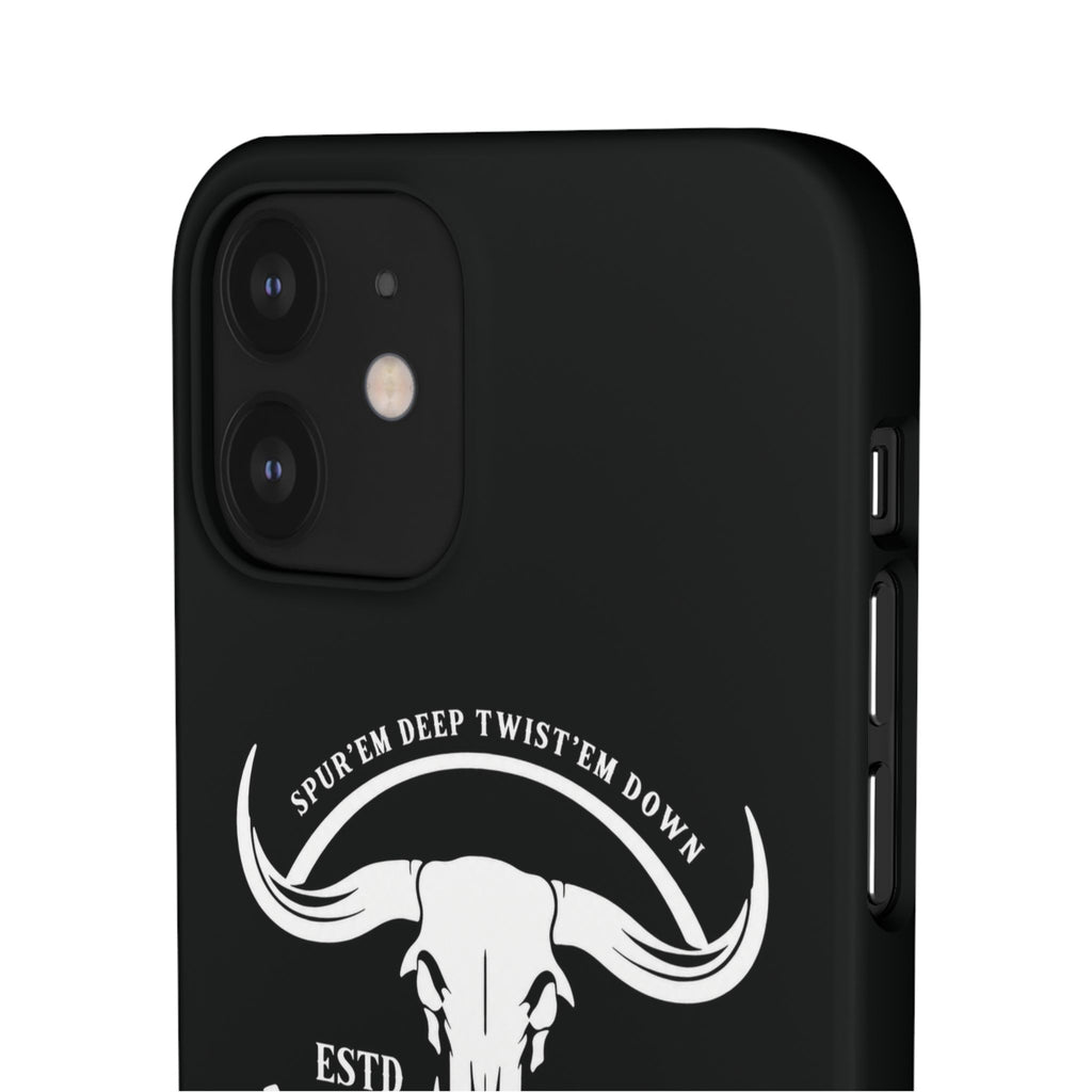Tapped off phone case