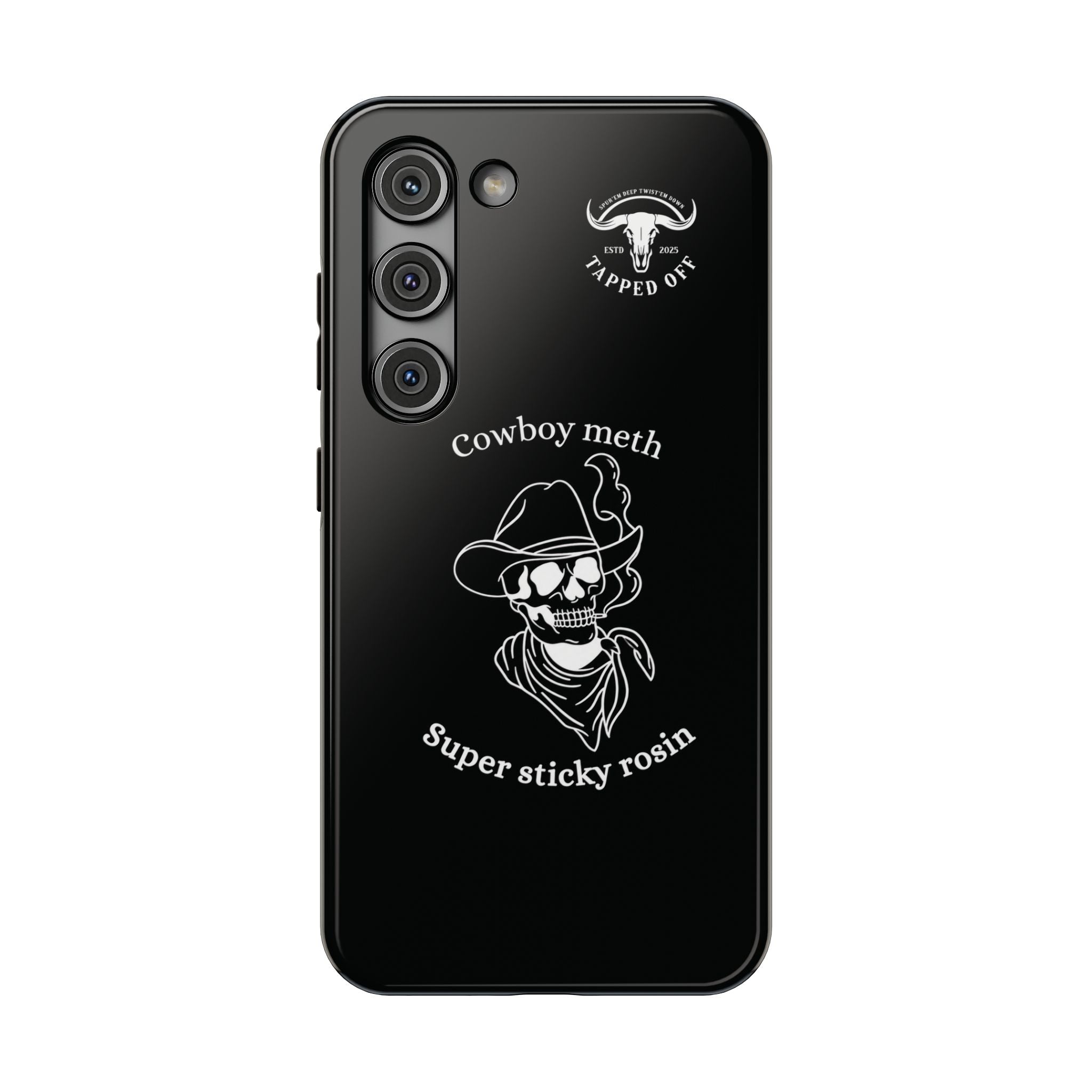Cowboy meth phone case