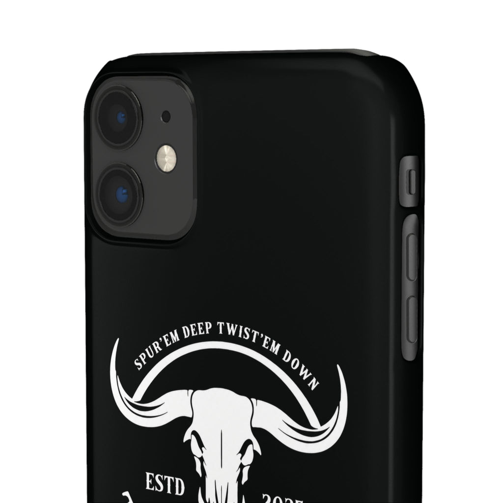 Tapped off phone case
