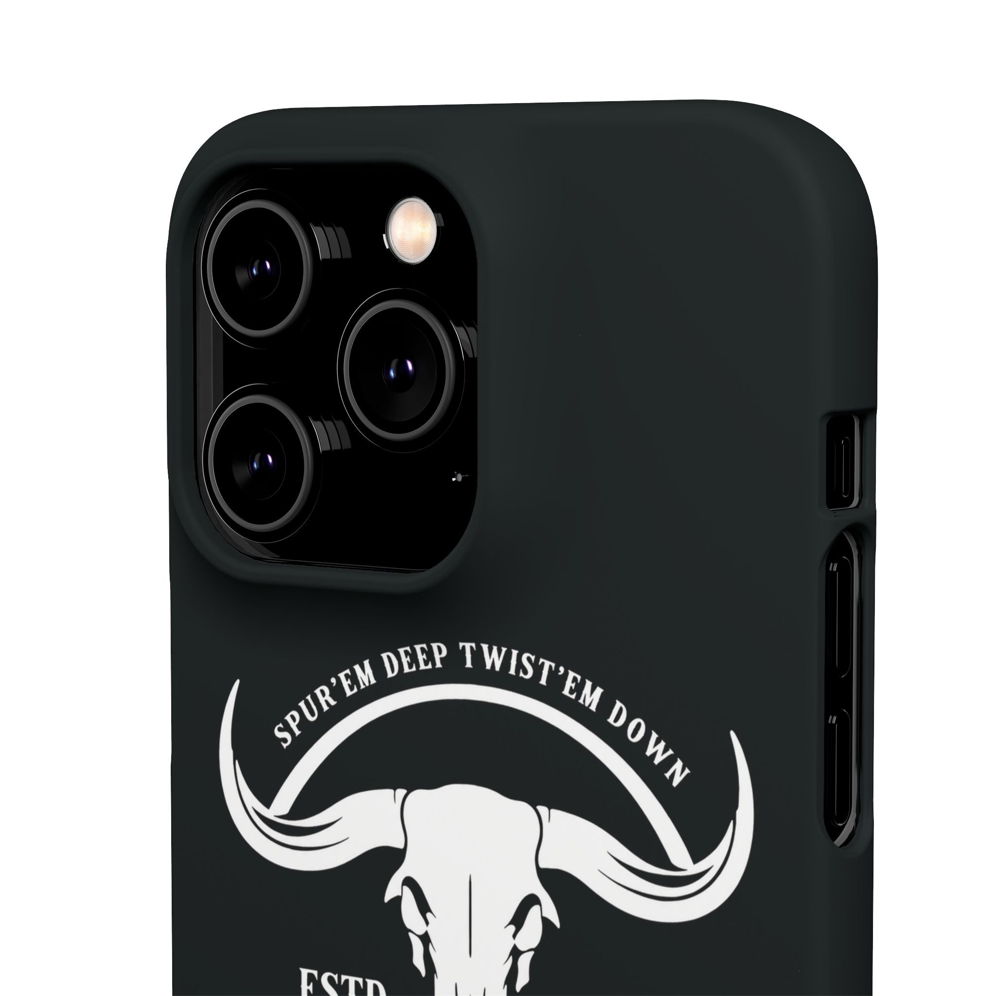 Tapped off phone case