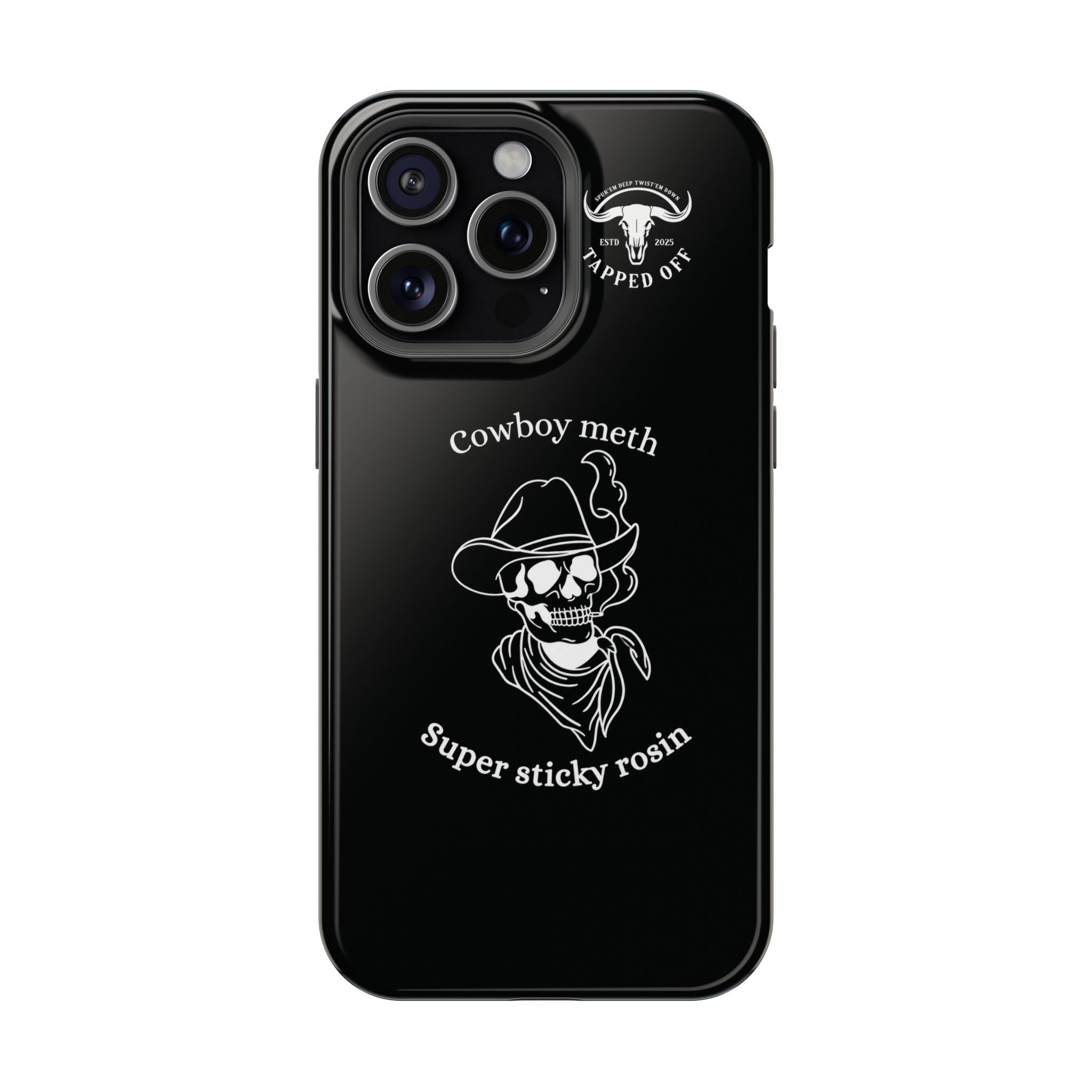 Cowboy meth phone case
