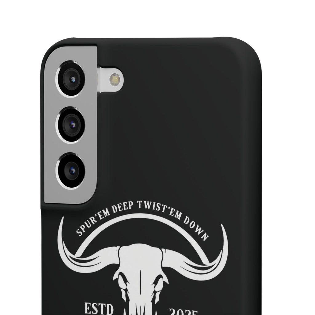 Tapped off phone case