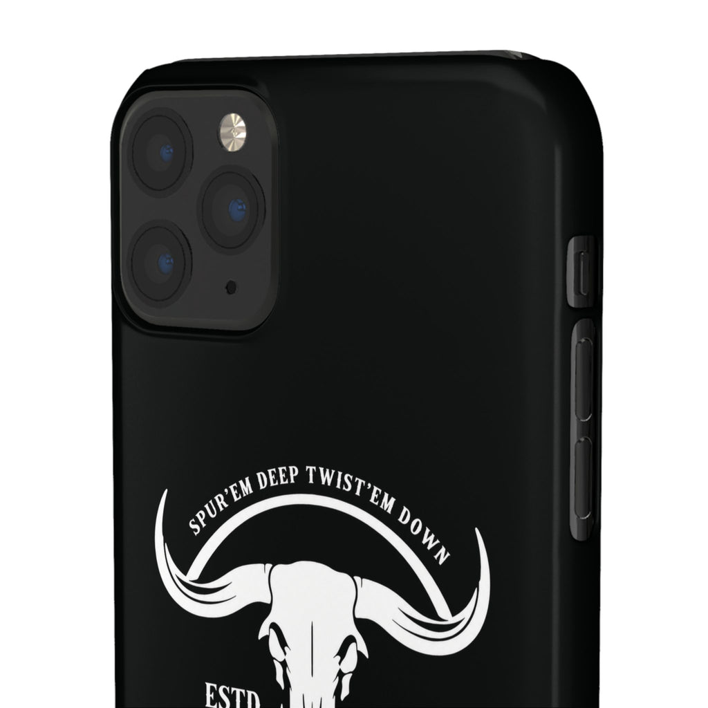 Tapped off phone case