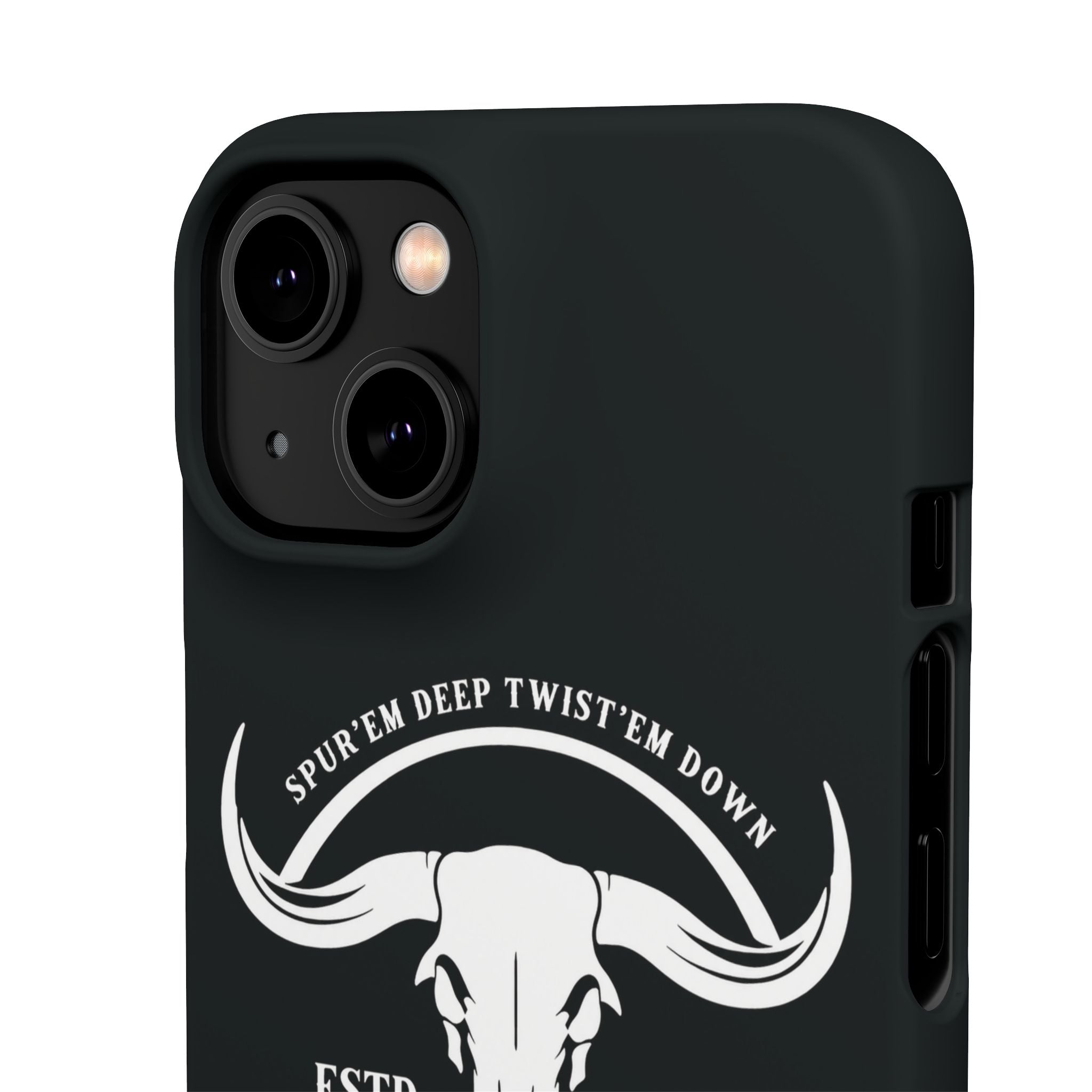 Tapped off phone case
