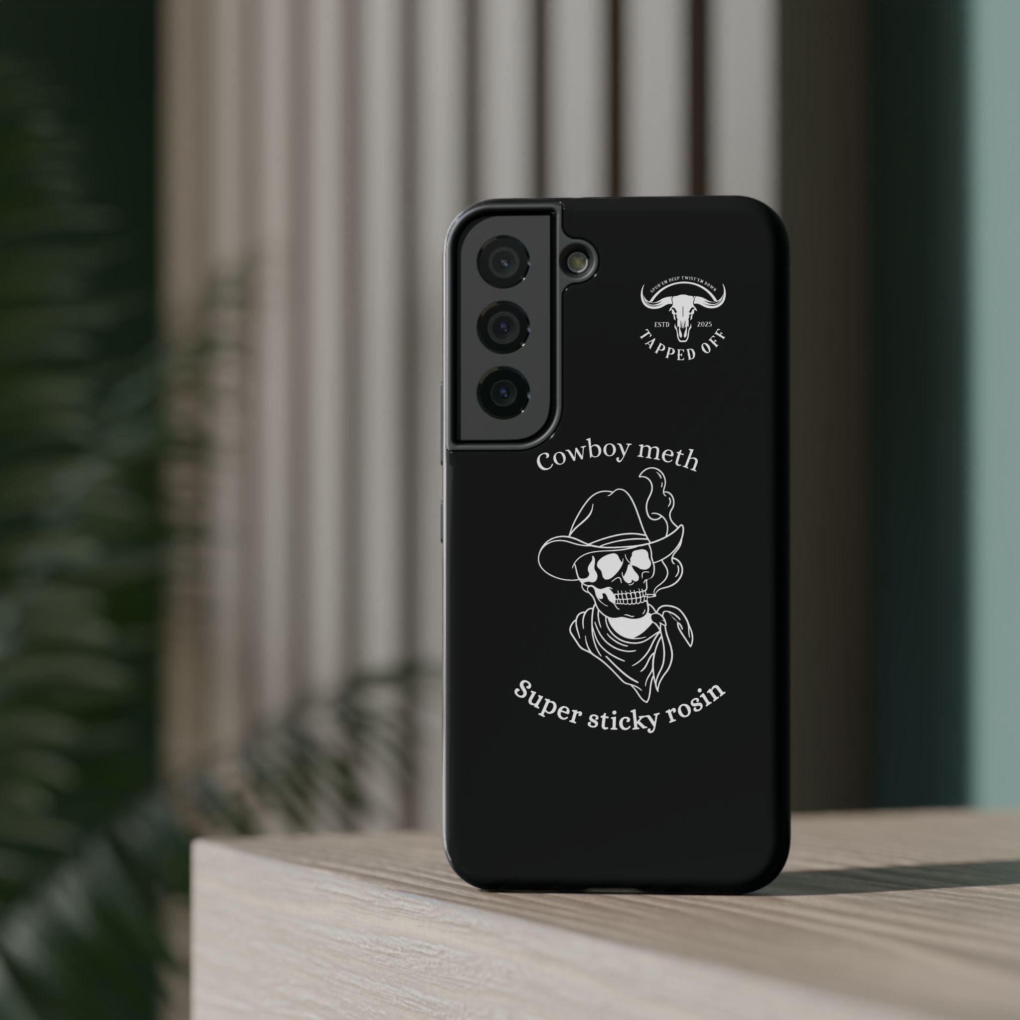 Cowboy meth phone case