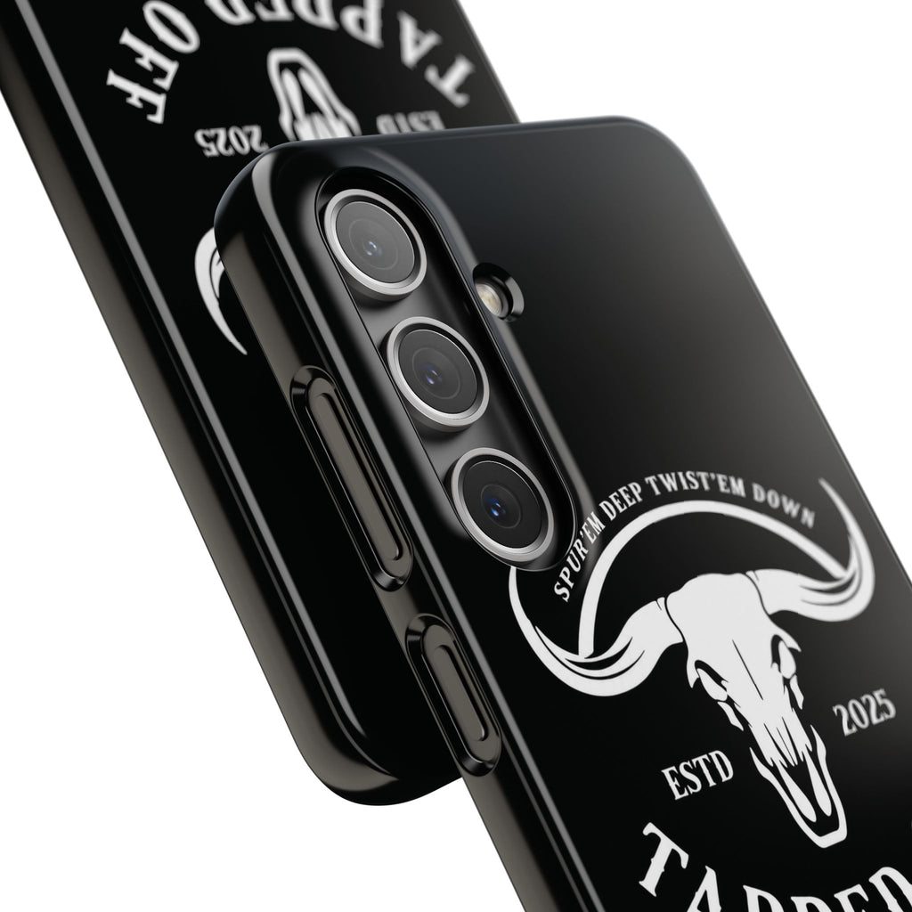 Tapped off phone case