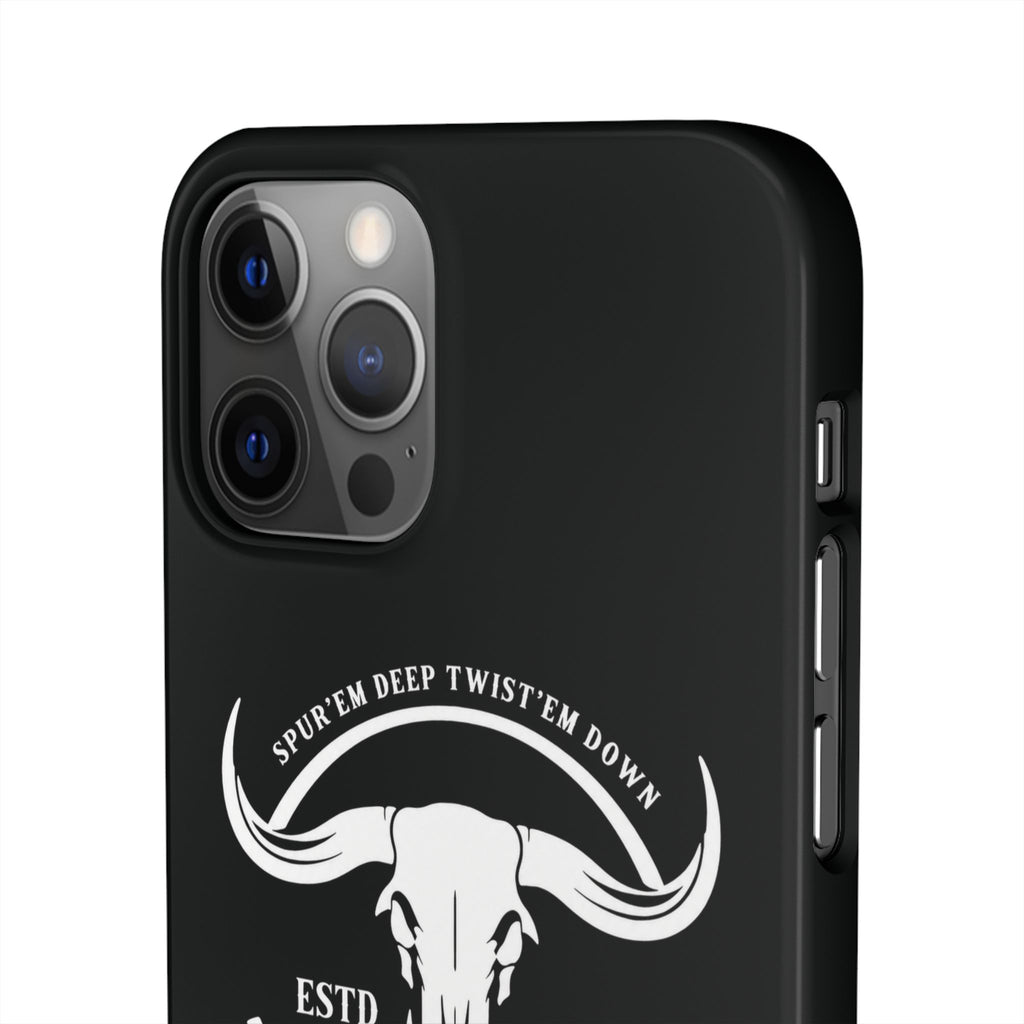 Tapped off phone case