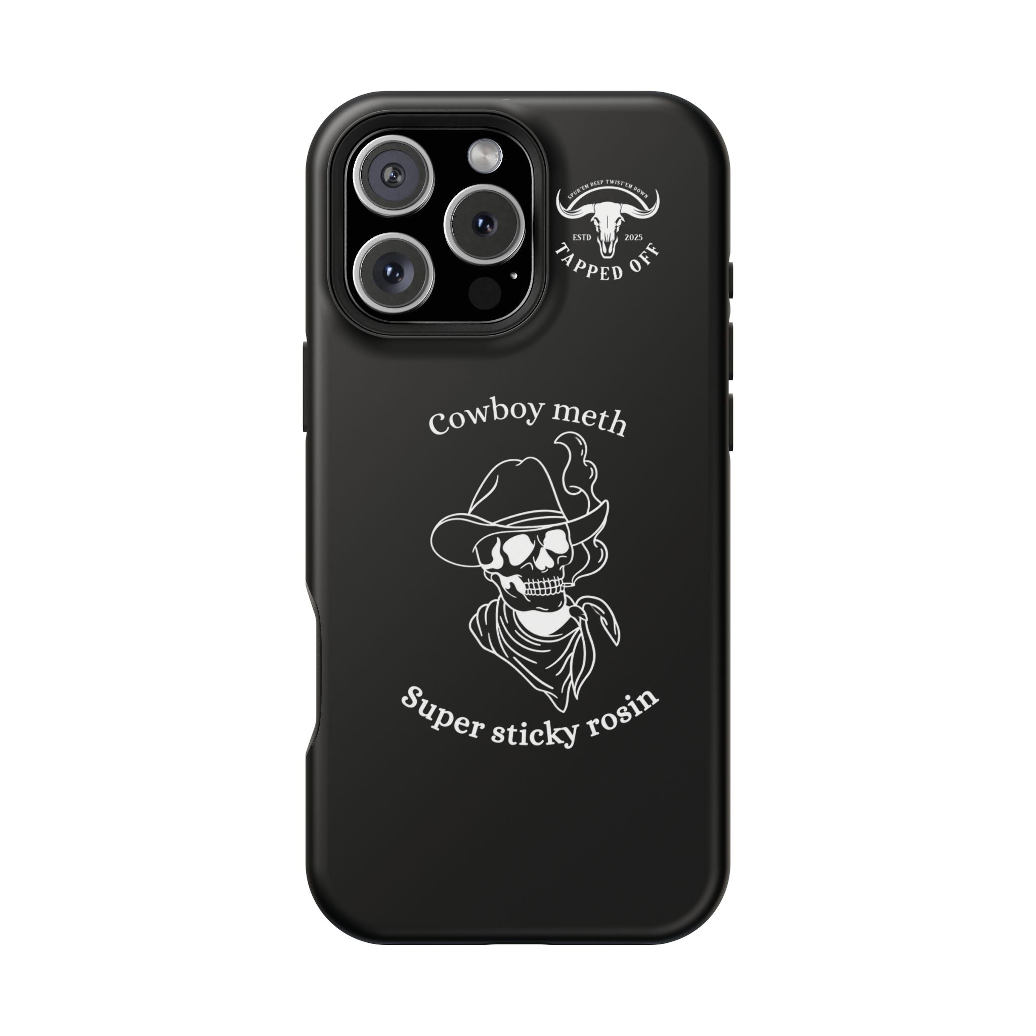 Cowboy meth phone case