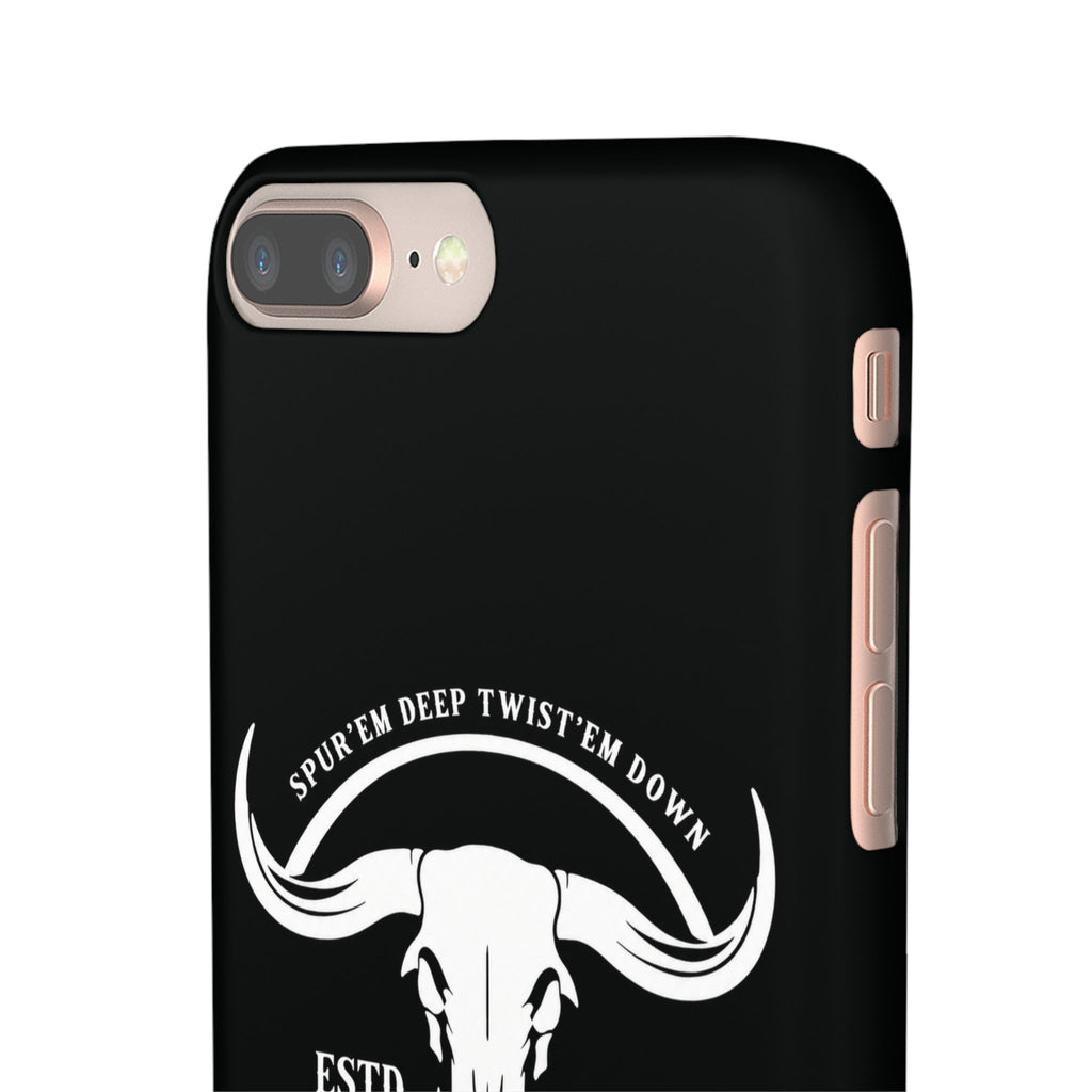 Tapped off phone case
