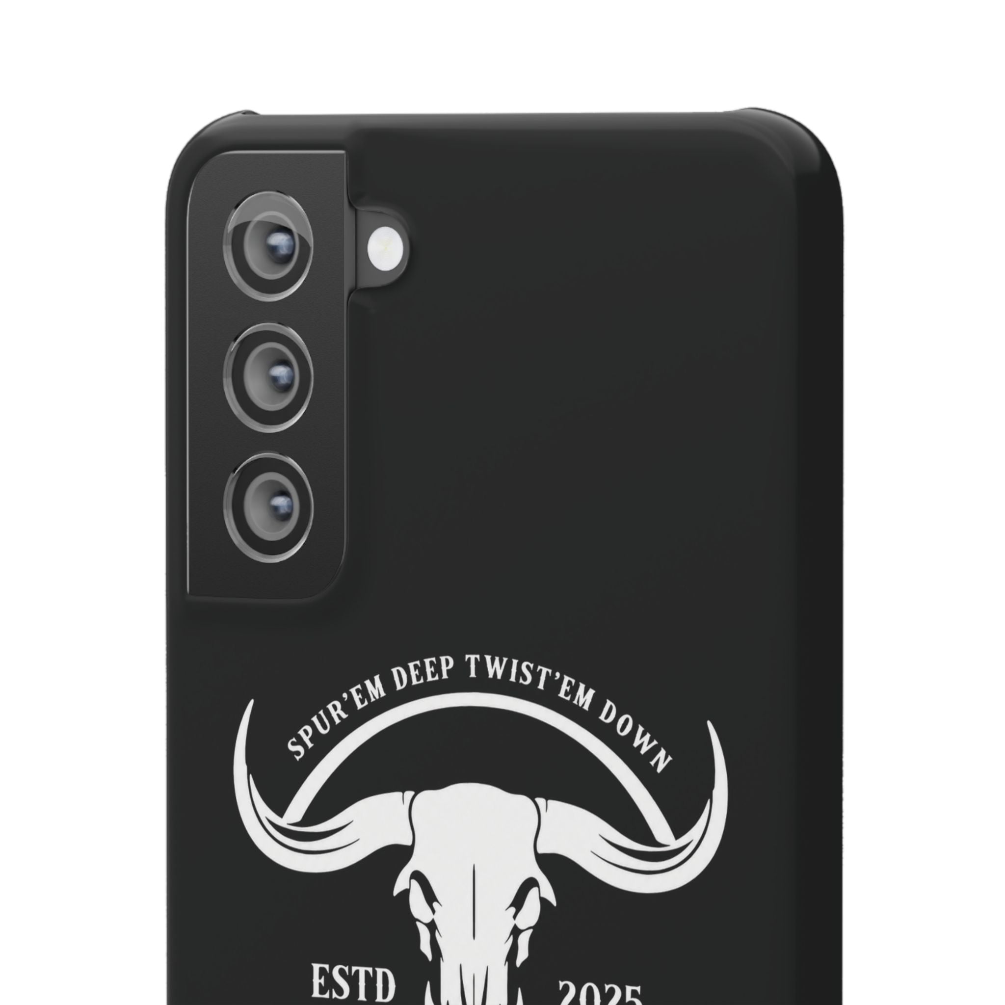Tapped off phone case