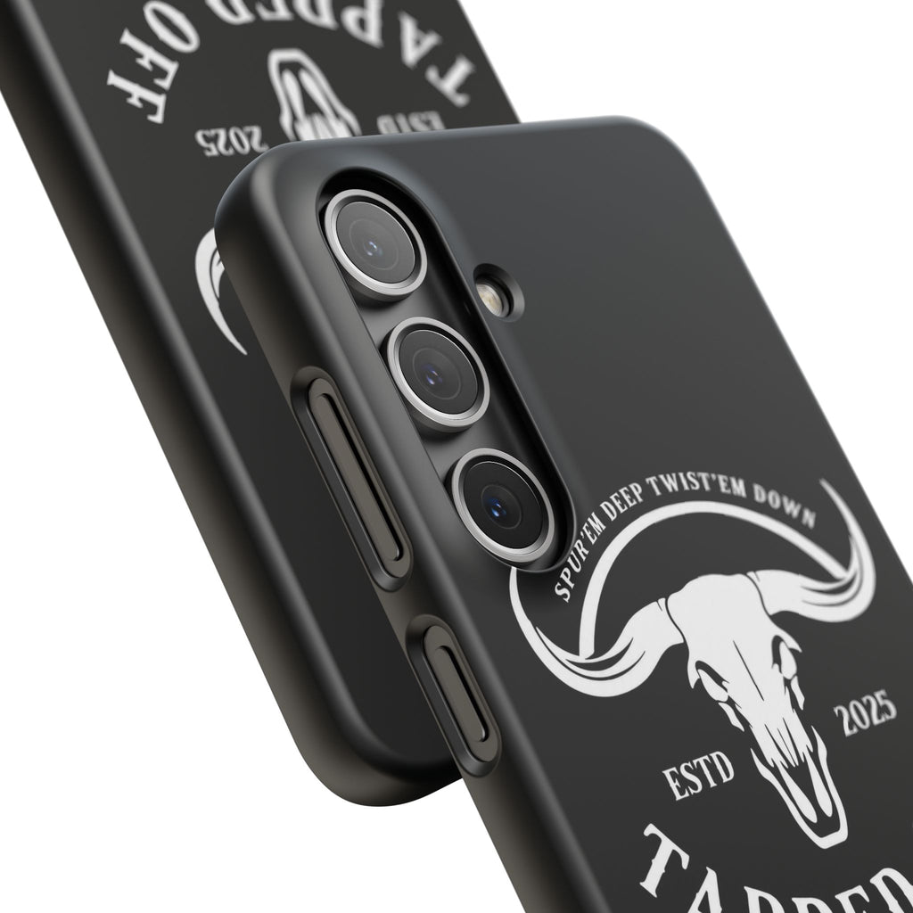 Tapped off phone case