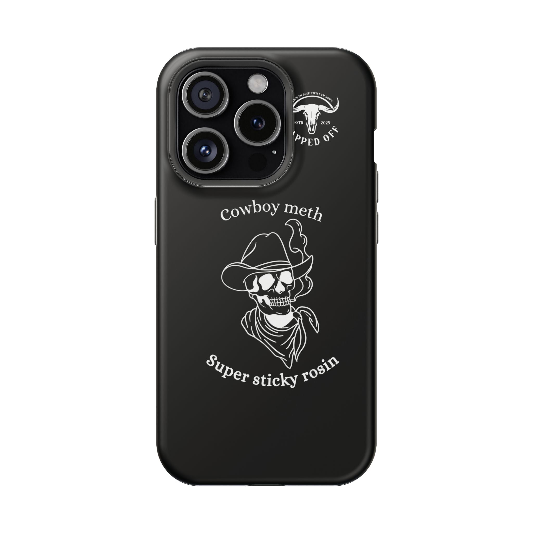 Cowboy meth phone case