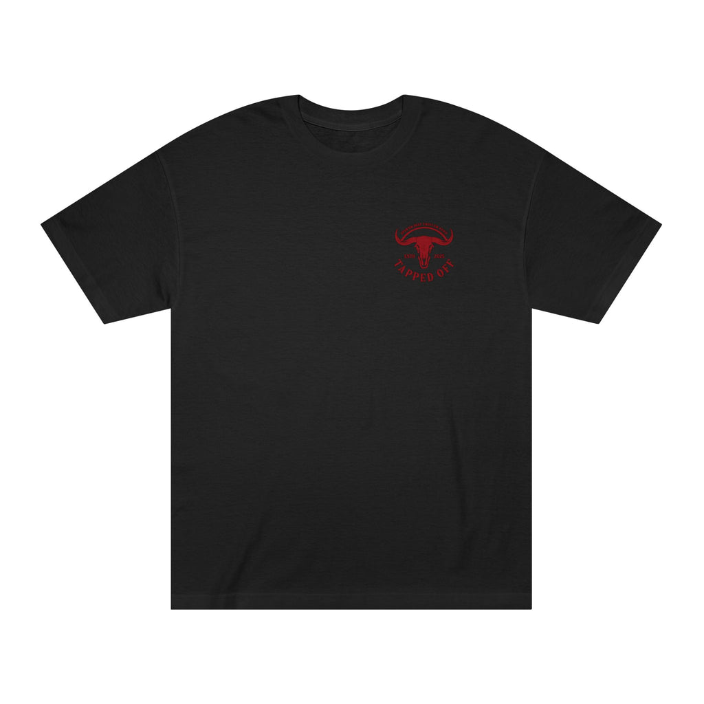 Cowboy meth dark red t shirt