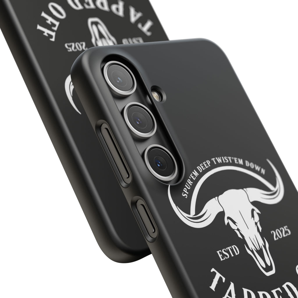 Tapped off phone case