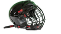 Rodeo Hard Bull Riding Protective Helmet Combo